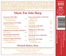 Elizabeth Hainen,Harfe, CD