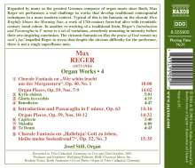 Max Reger (1873-1916): Sämtliche Orgelwerke Vol.4, CD