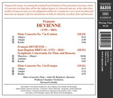 Francois Devienne (1759-1803): Flötenkonzerte Nr.2 &amp; 7, CD