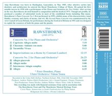 Alan Rawsthorne (1905-1971): Klavierkonzerte Nr.1 &amp; 2, CD