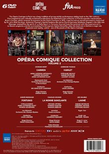 "OPÉRA COMIQUE COLLECTION VOLUME 2" mit Opern von Bizet (Carmen), Thomas (Hamlet), Messager (Fortunio), Gounod (La Nonne Sanglante), Delibes (Lakmé).