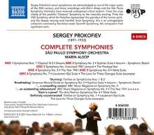 Serge Prokofieff (1891-1953): Symphonien Nr.1-7, 6 CDs