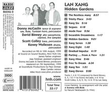 Lan Xang: Hidden Gardens, CD