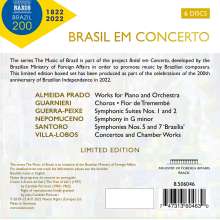 Brasil Em Concerto, 6 CDs