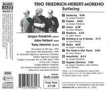 Friedrich/Herbert/Moreno: Surfacing, CD