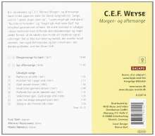 Christoph Ernst Friedrich Weyse (1774-1842): Morgen- und Abendgesänge, CD