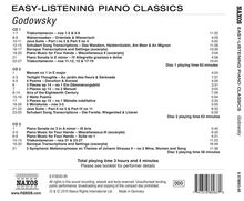 Easy Listening Piano Classics - Godowsky (Naxos-Sampler), 3 CDs