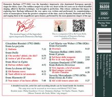 Bel Canto Bully - The musical legacy of the legendary opera impresario Domenico Barbaja, CD