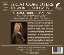 The Great Composers in Words and Music - Georg Friedrich Händel (in englischer Sprache), CD
