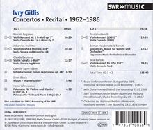 Ivry Gitlis - Concertos / Recital, 2 CDs