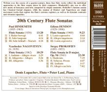 Denis Lupachev &amp; Peter Laul - 20th Century Flute Sonatas, CD