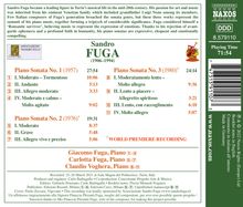 Sandro Fuga (1906-1994): Klaviersonaten Nr.1-3, CD