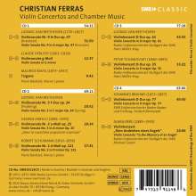 Christian Ferras - Violinkonzerte &amp; Kammermusik, 4 CDs