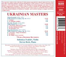 Solomiya Ivakhiv - Ukrainian Masters, CD