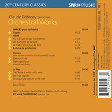 Claude Debussy (1862-1918): Images pour Orchestre Nr.1-3, CD