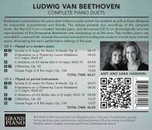 Ludwig van Beethoven (1770-1827): Werke für Klavier 4-händig, 2 CDs