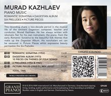 Murad Kazhlaev (geb. 1931): Klavierwerke, CD