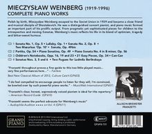 Mieczyslaw Weinberg (1919-1996): Sämtliche Klavierwerke, 4 CDs