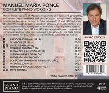 Manuel Maria Ponce (1882-1948): Sämtliche Klavierwerke Vol.2, CD