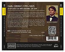 Carl Czerny (1791-1857): 30 Etudes de Mecanisme op.849, CD