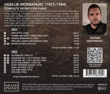 Vasilije Mokranjac (1923-1984): Sämtliche Klavierwerke, 2 CDs