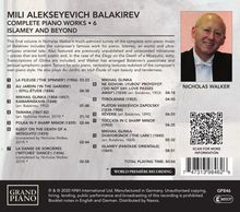 Mily Balakireff (1837-1910): Sämtliche Klavierwerke Vol.6, CD