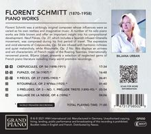 Florent Schmitt (1870-1958): Klavierwerke "Solitude", CD