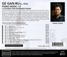 Ge Gan-Ru (geb. 1954): Klavierwerke Vol.2, CD