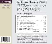 Johann Ludwig Dussek (1760-1812): Klaviersonaten g-moll op.10 Nr.2 &amp; As-Dur op.70 "Le Retour a Paris", CD