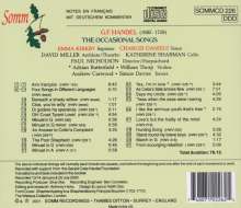 Georg Friedrich Händel (1685-1759): The Occasional Songs, CD