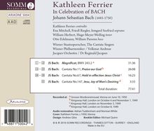 Kathleen Ferrier - In Celebration of Bach, CD