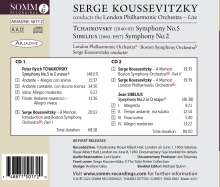 Serge Koussevitzky conducts the London Philharmonic Orchestra - Live, 2 CDs