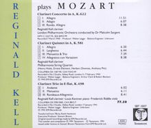 Wolfgang Amadeus Mozart (1756-1791): Klarinettenkonzert KV 622, CD