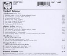 Elisabeth Grümmer singt Lieder &amp; Arien, CD