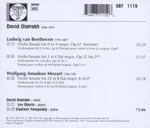 David Oistrach spielt Violinsonaten, CD