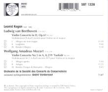 Leonid Kogan spielt Violinkonzerte, CD