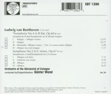 Ludwig van Beethoven (1770-1827): Symphonien Nr.4 &amp; 5, CD