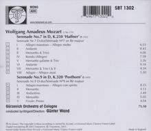 Wolfgang Amadeus Mozart (1756-1791): Serenaden Nr.7 &amp; 9, CD