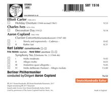 Aaron Copland (1900-1990): Symphonie Nr.3, CD