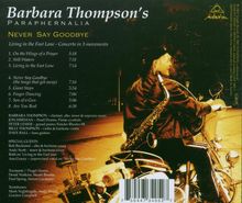 Barbara Thompson (1944-2022): Never Say Goodbye, CD