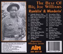 Big Joe Williams (Guitar/Blues): Ramblin &amp; Wanderin': The Legendary Masters Series, CD