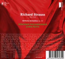 Richard Strauss (1864-1949): Sinfonia Domestica op.53, CD