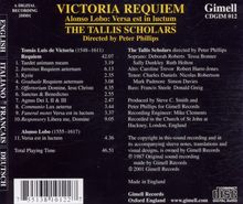 Tomas Luis de Victoria (1548-1611): Requiem "Officium defunctorum" (1605), CD