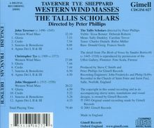 The Tallis Scholars - Western Wind Masses, CD
