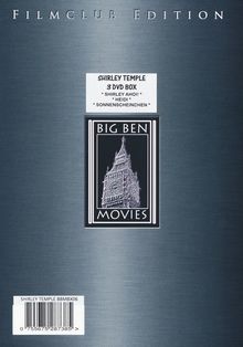 Shirley Temple Box (Filmclub Edition), 3 DVDs