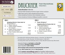 Anton Bruckner (1824-1896): Bruckner from the Archives Vol.6, 2 CDs