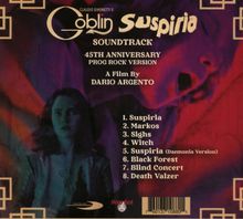 Goblin: Suspiria (45th Anniversary Prog Rock Edition), CD