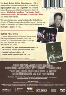 Woody Guthrie: All-Star Tribute Concert 1970, DVD