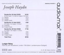 Joseph Haydn (1732-1809): Klaviersonaten H16 Nr.50-52, CD