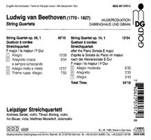 Ludwig van Beethoven (1770-1827): Streichquartett Nr.7, CD